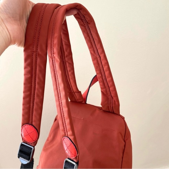 $198 Marc By Marc Jacobs Domo Arigato Packrat Orange Nylon Backpack - Picture 6 of 10